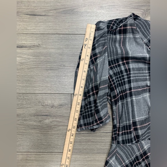 VERONICA BEARD Plaid Peplum Button Bodice Blouse Sz 6 - Picture 4 of 7